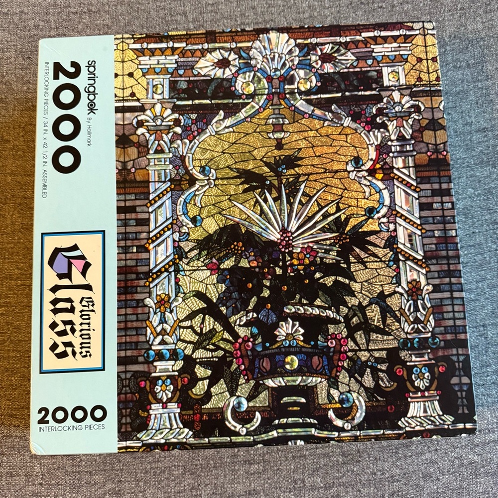 SPRINGBOK Glorious Glass 2000 Piece Puzzle